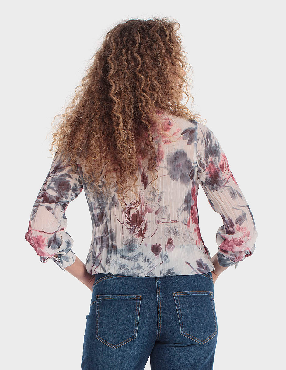 Blusa manga larga para mujer 4