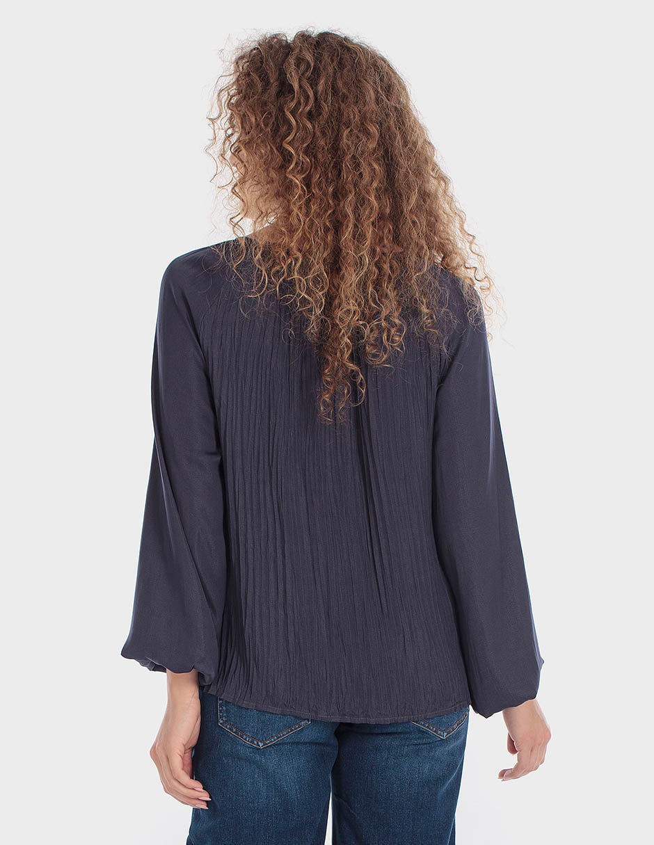 Blusa manga larga para mujer 4