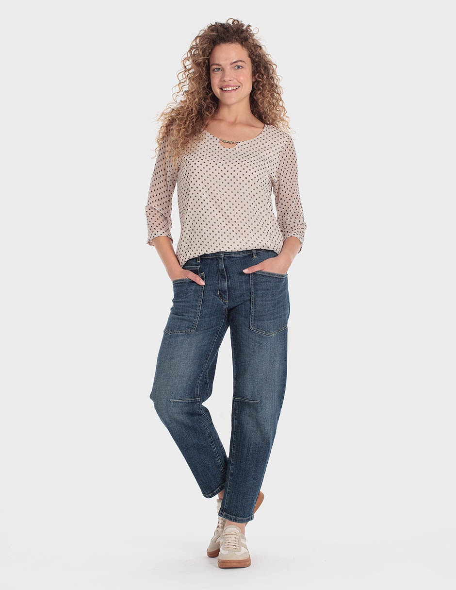 Blusa manga 3/4 para mujer 3