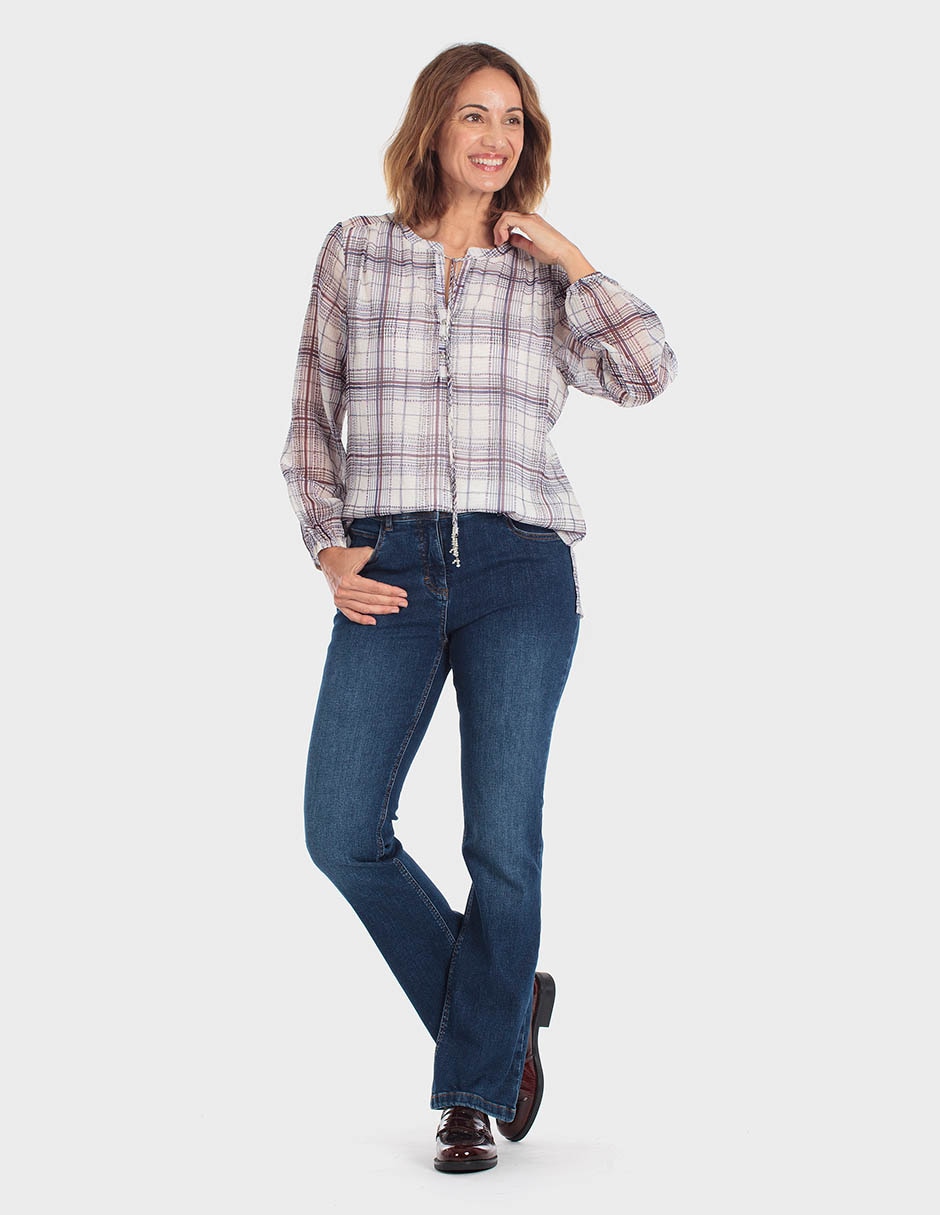 Blusa manga larga para mujer 3