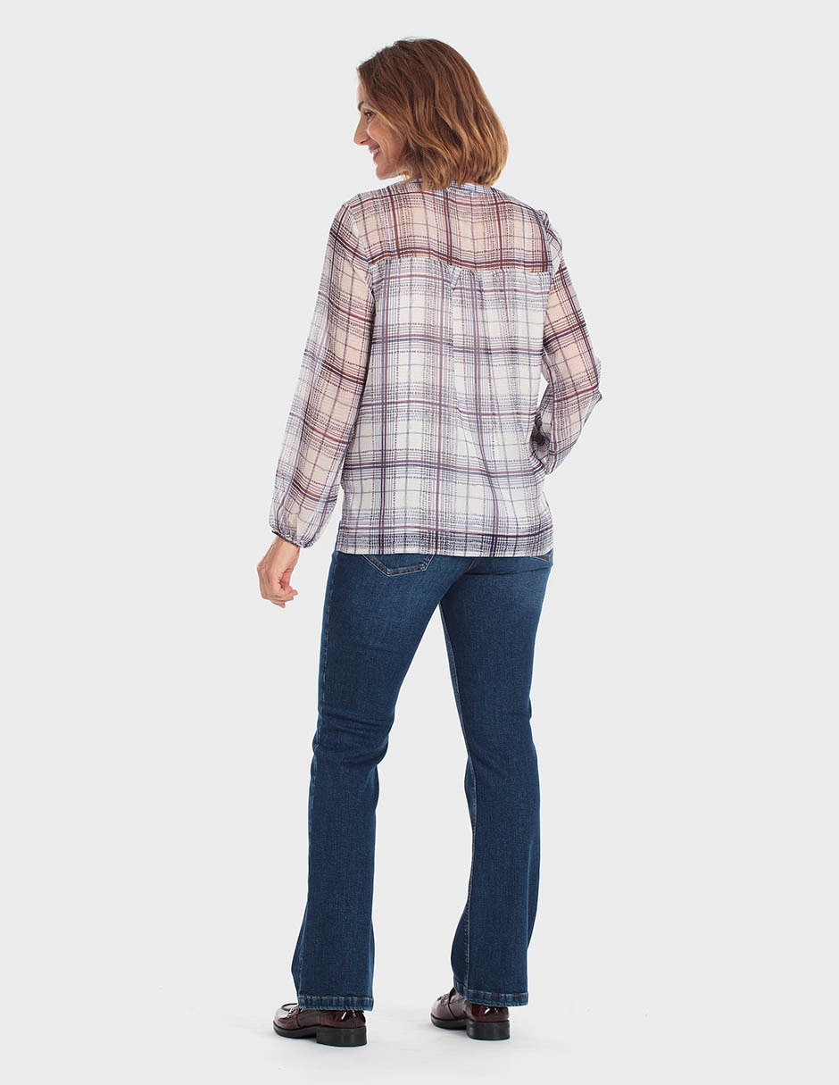 Blusa manga larga para mujer 2