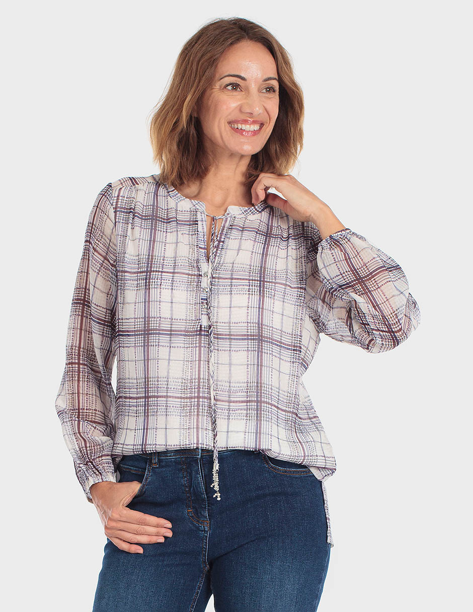 Blusa manga larga para mujer Blusa manga larga para mujer