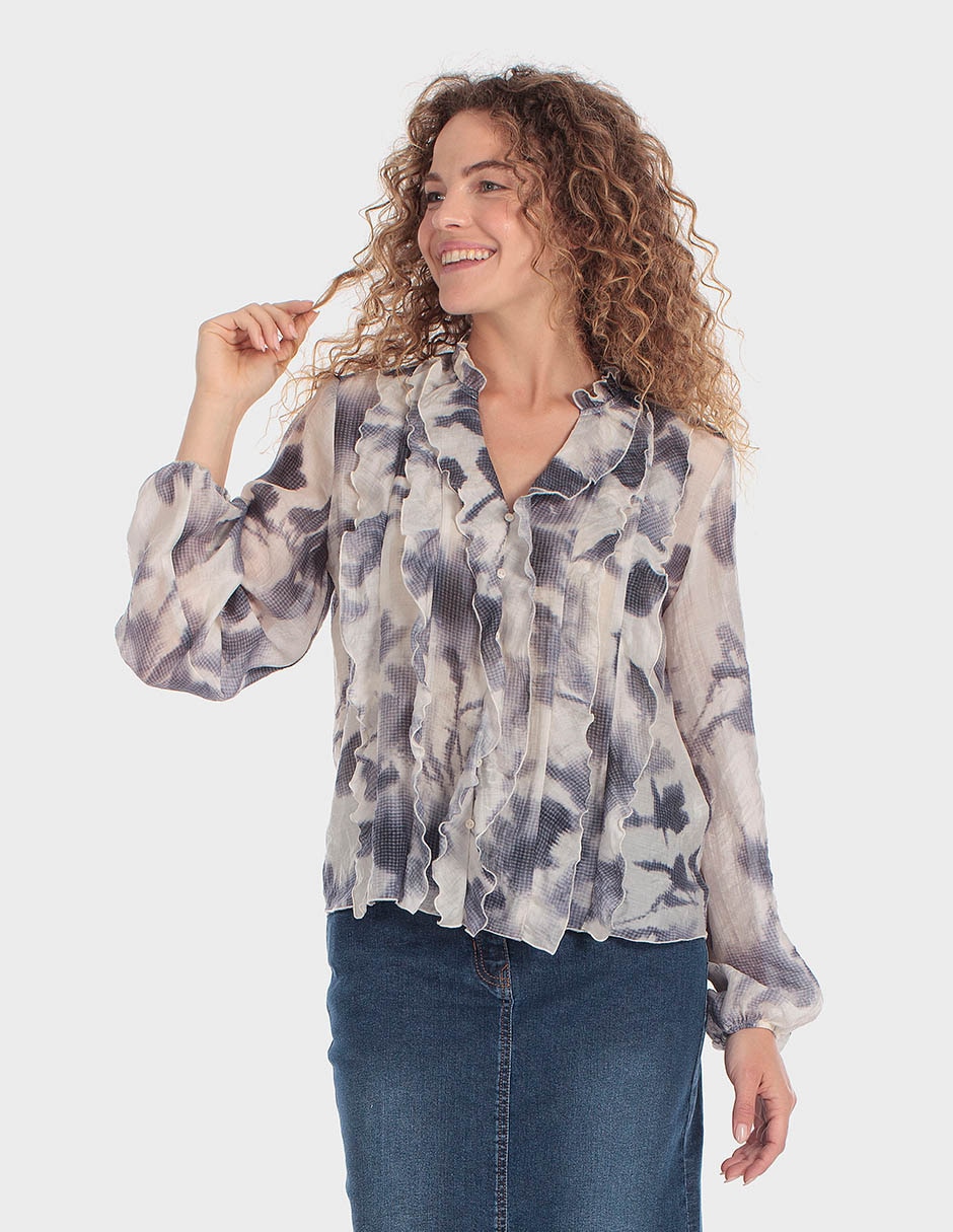 Blusa manga larga para mujer Blusa manga larga para mujer