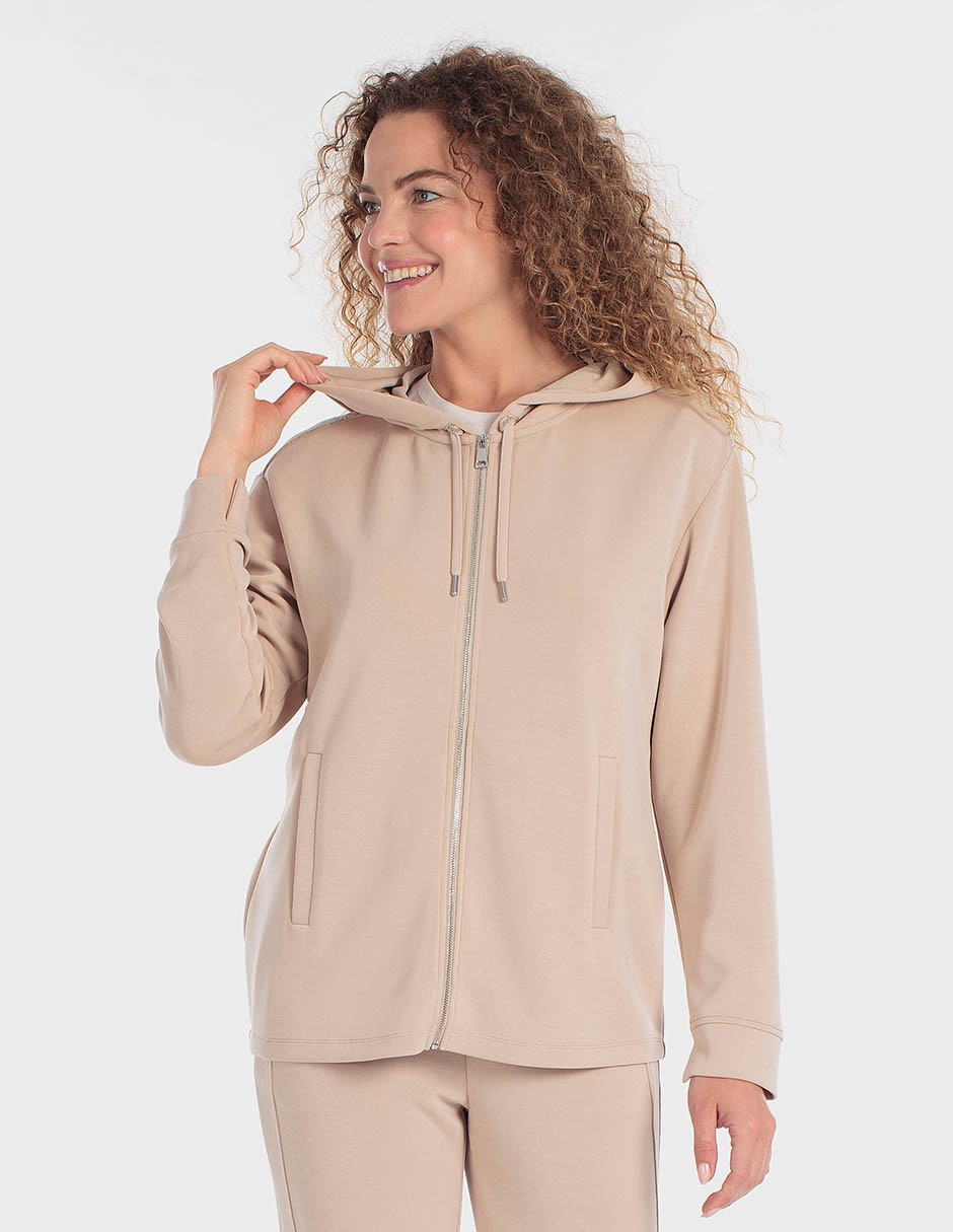 Sudadera con capucha para mujer
