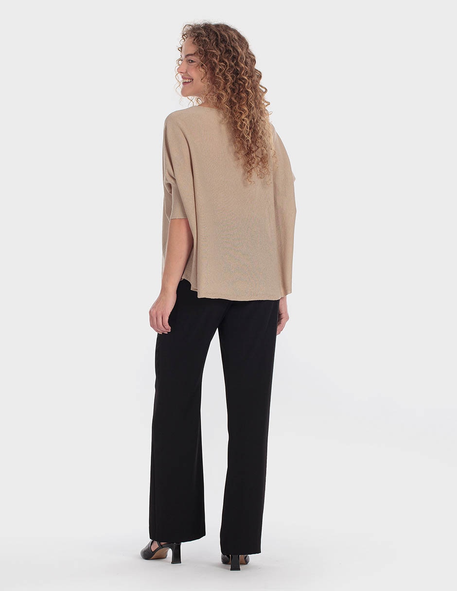 Suéter cuello redondo para mujer 3