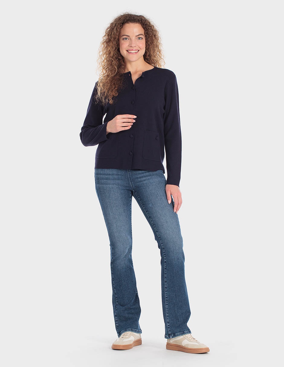 Suéter cuello redondo para mujer Suéter cuello redondo para mujer
