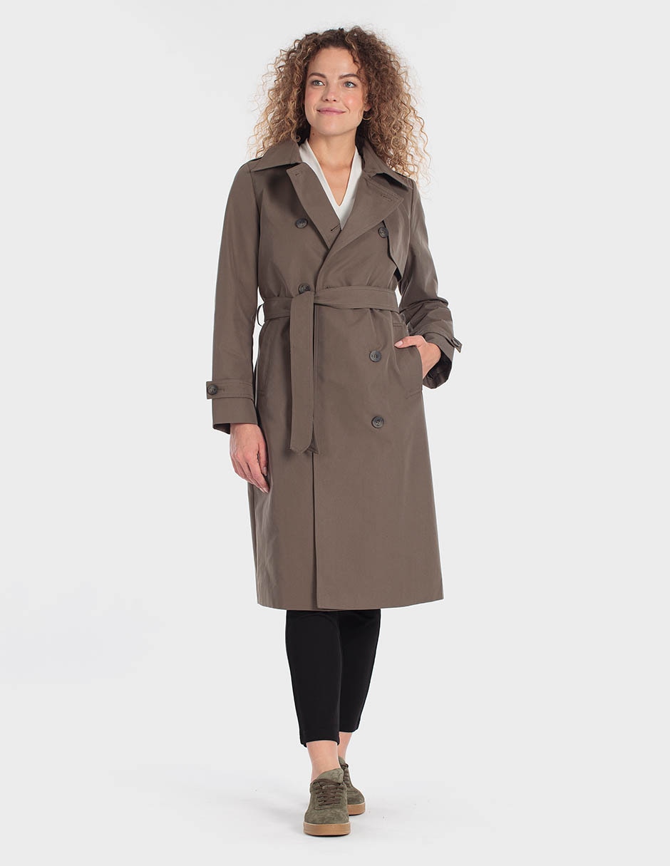 Gabardina con bolsillos para mujer Gabardina con bolsillos para mujer
