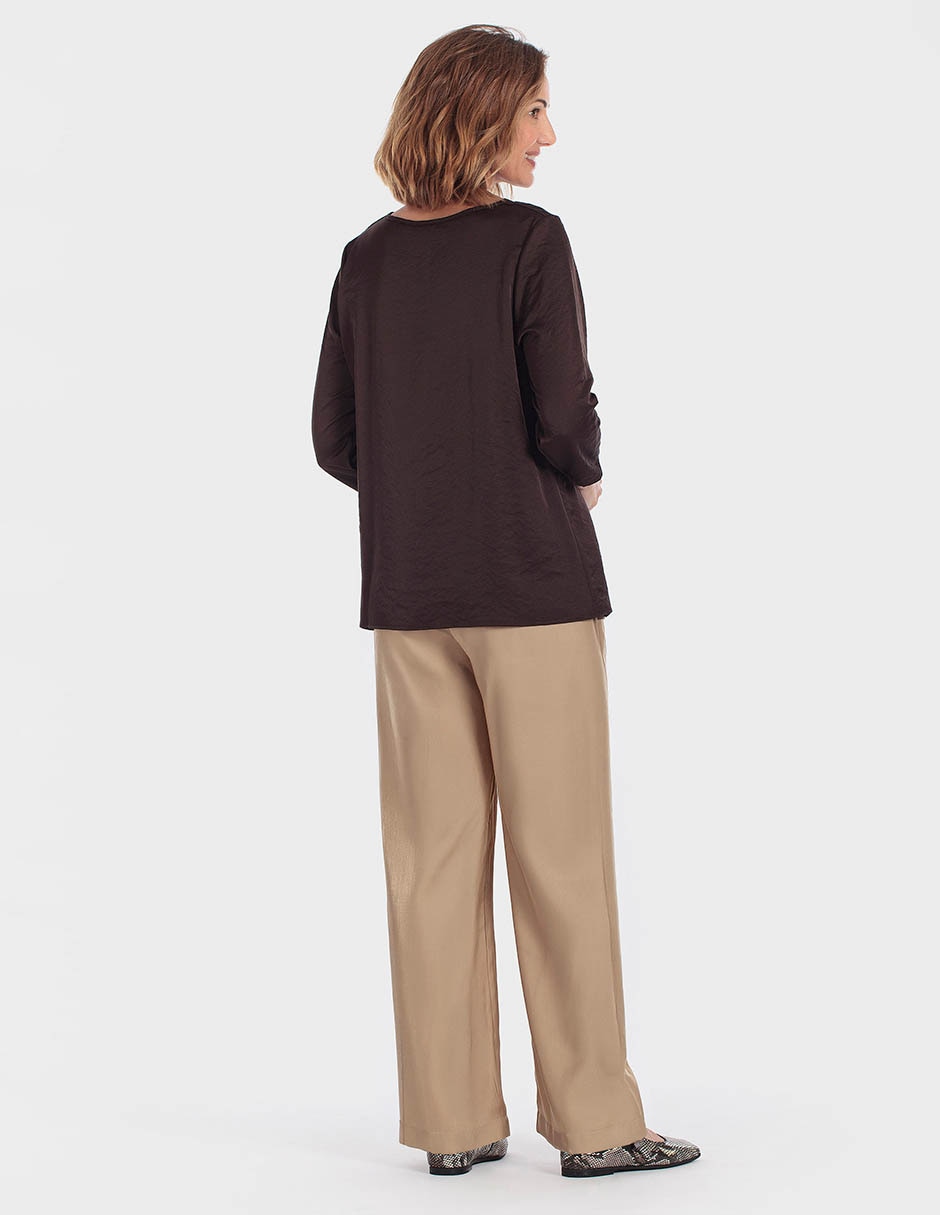 Blusa manga 3/4 para mujer 2