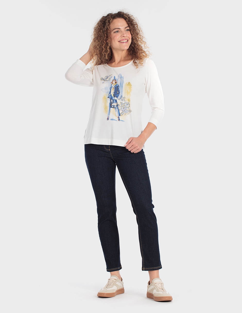 Pantalón carpintero skinny para mujer 3
