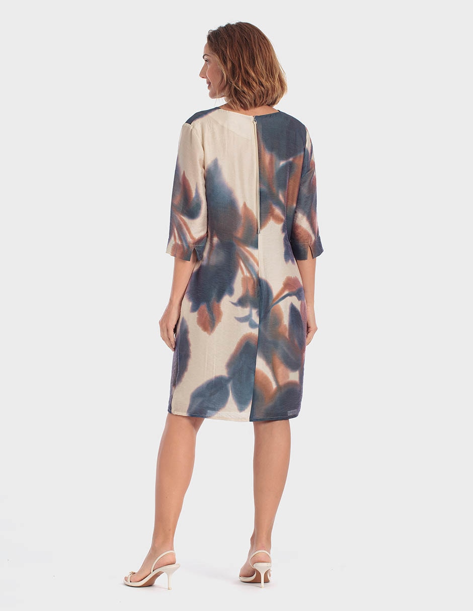Vestido a la rodilla casual para mujer