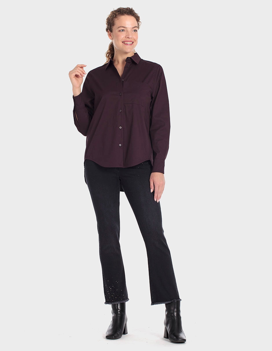 Blusa manga larga para mujer 3