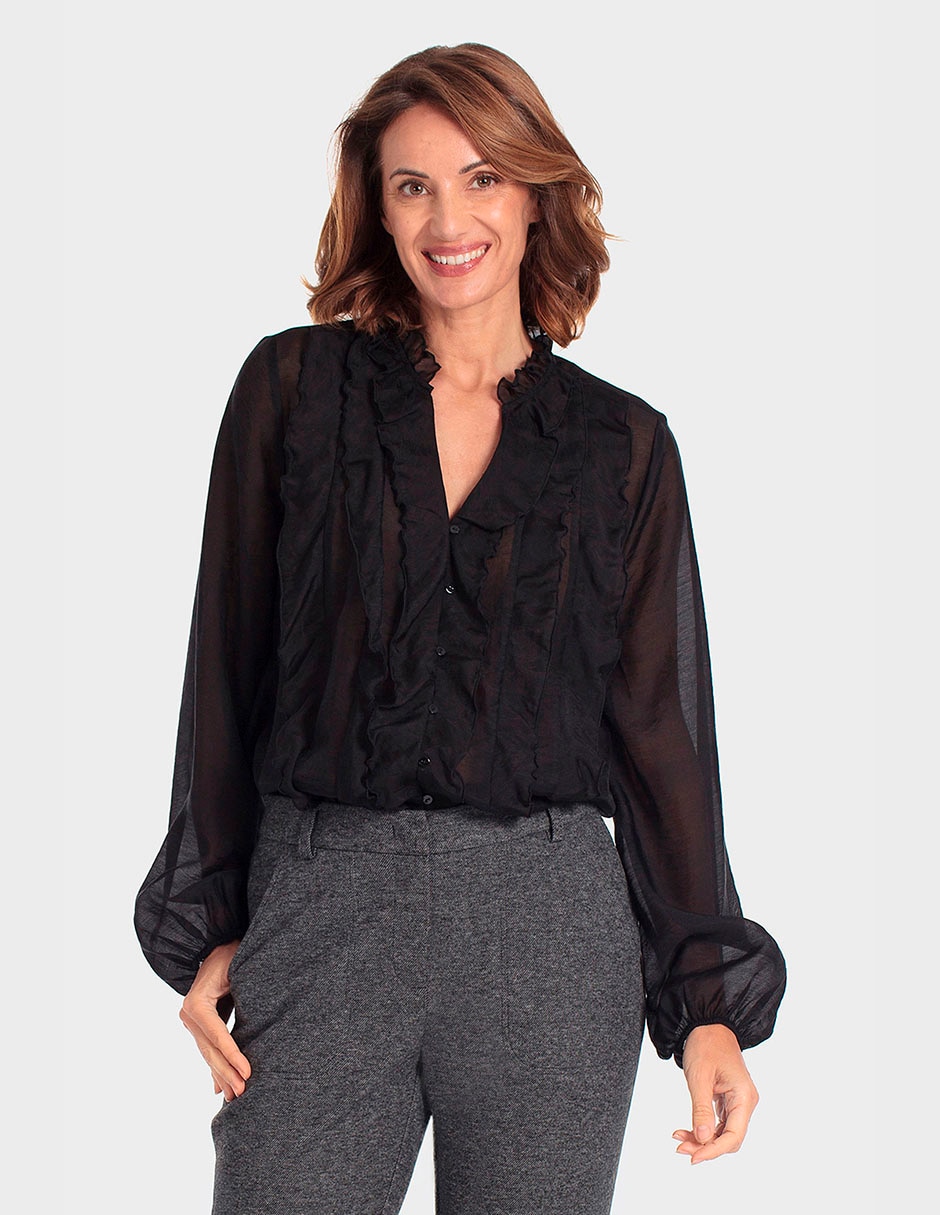 Blusa manga larga para mujer Blusa manga larga para mujer