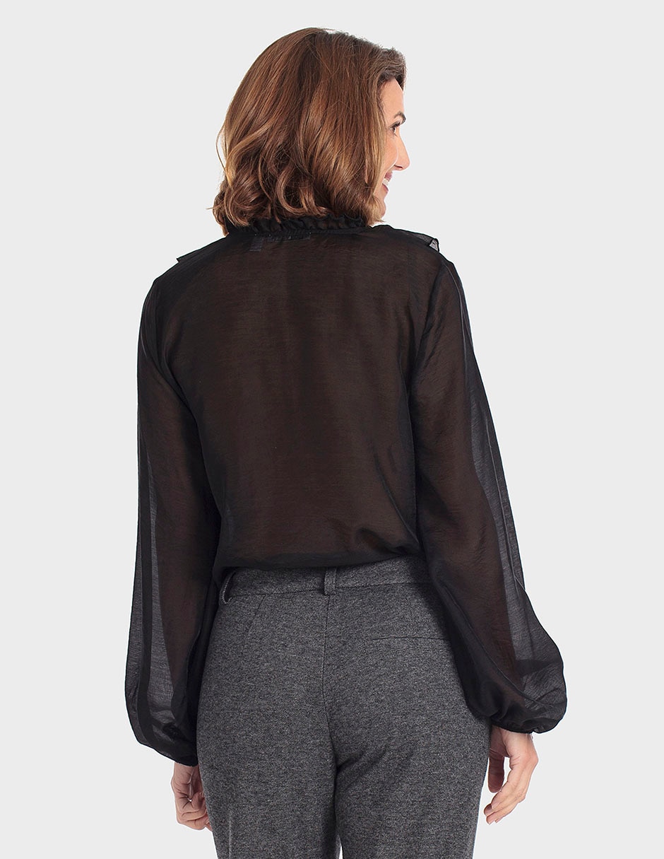 Blusa manga larga para mujer 2