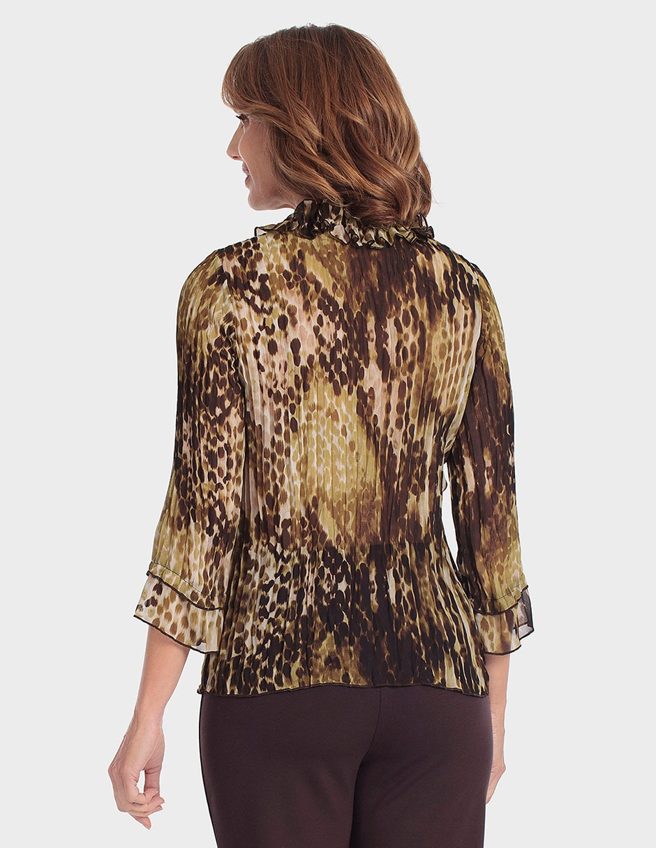 Blusa manga 3/4 para mujer 2