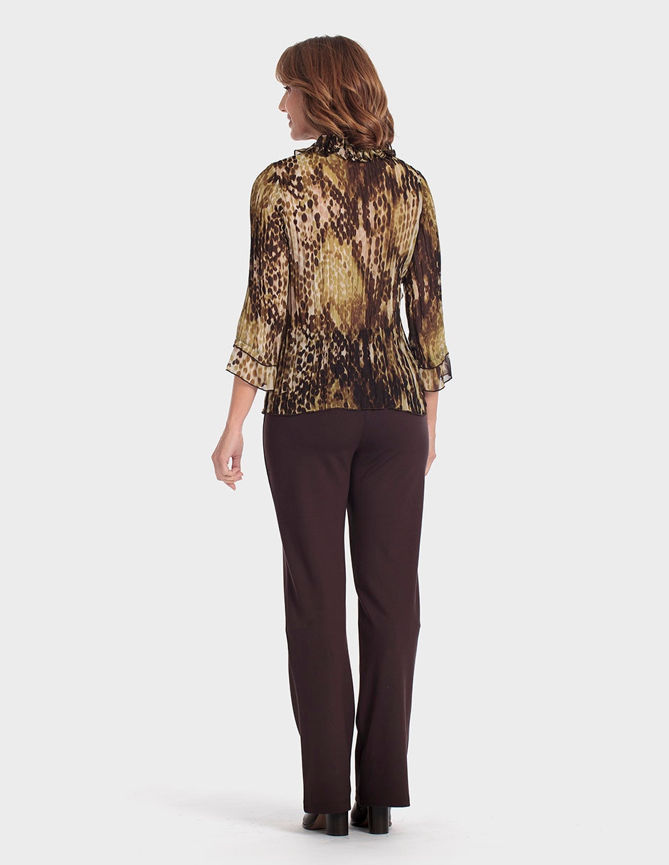 Blusa manga 3/4 para mujer 4