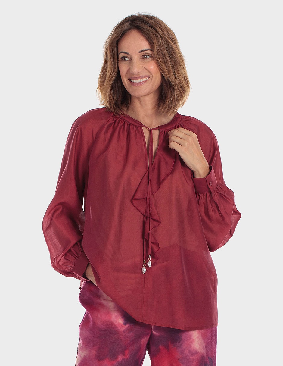 Blusa manga larga para mujer Blusa manga larga para mujer