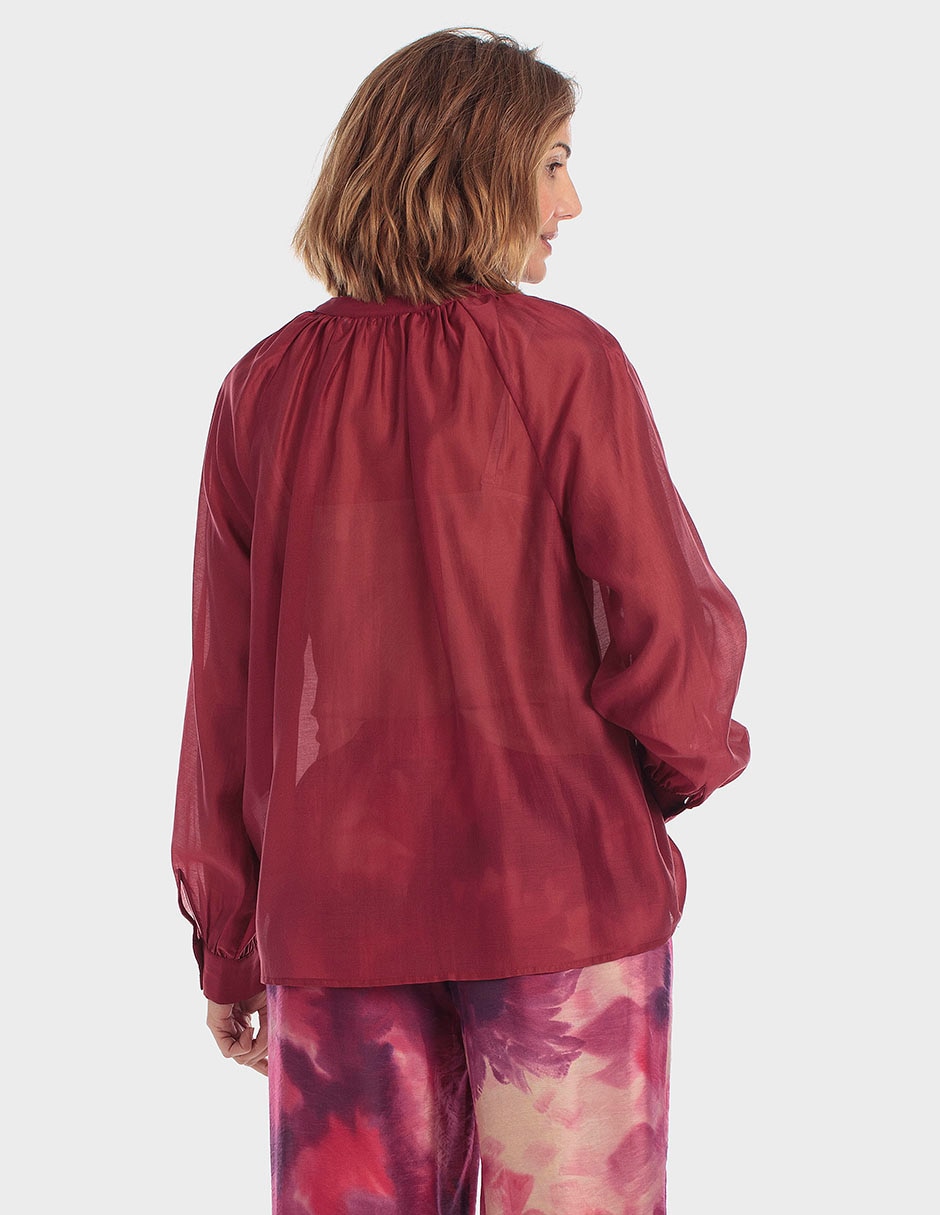 Blusa manga larga para mujer 2