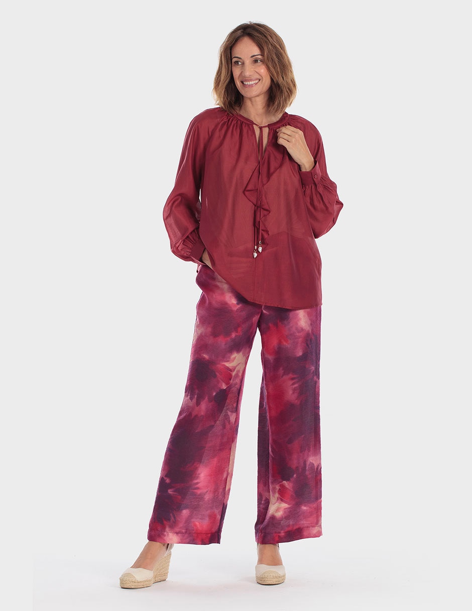 Blusa manga larga para mujer 3
