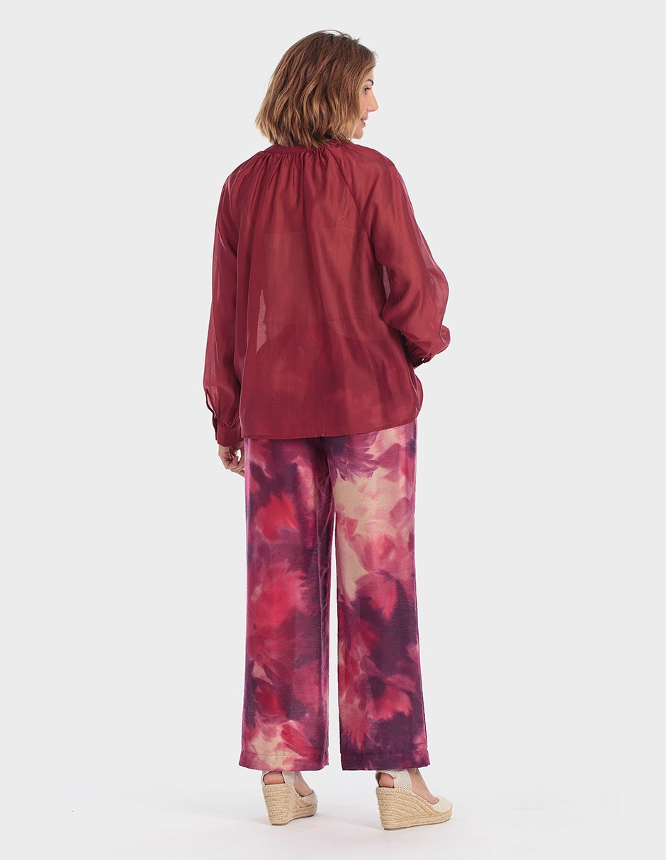 Blusa manga larga para mujer 4
