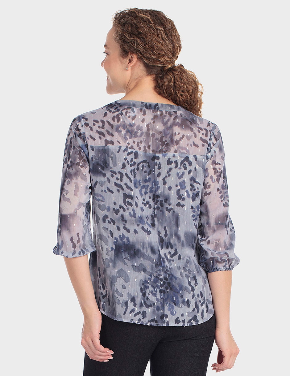 Blusa manga 3/4 para mujer 3