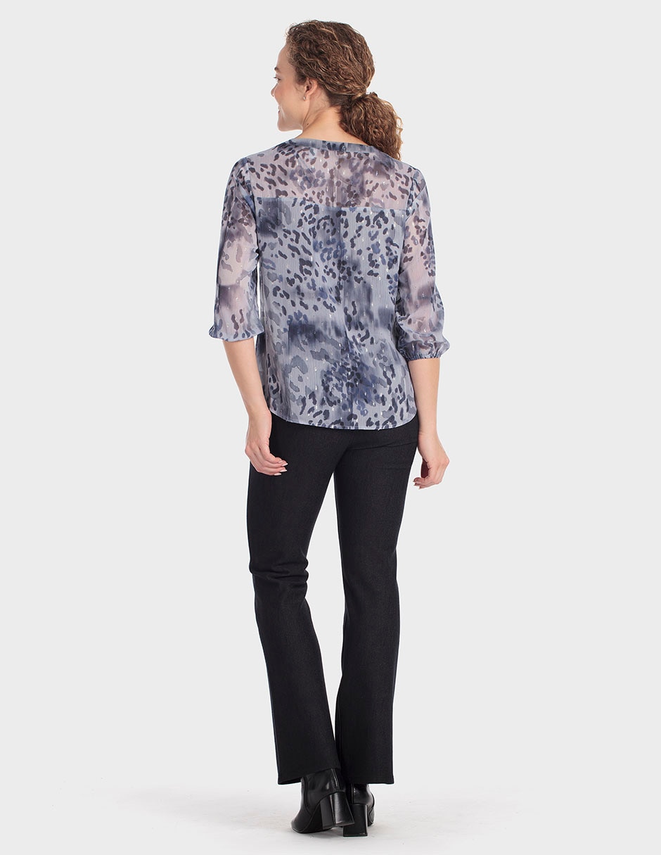 Blusa manga 3/4 para mujer 2