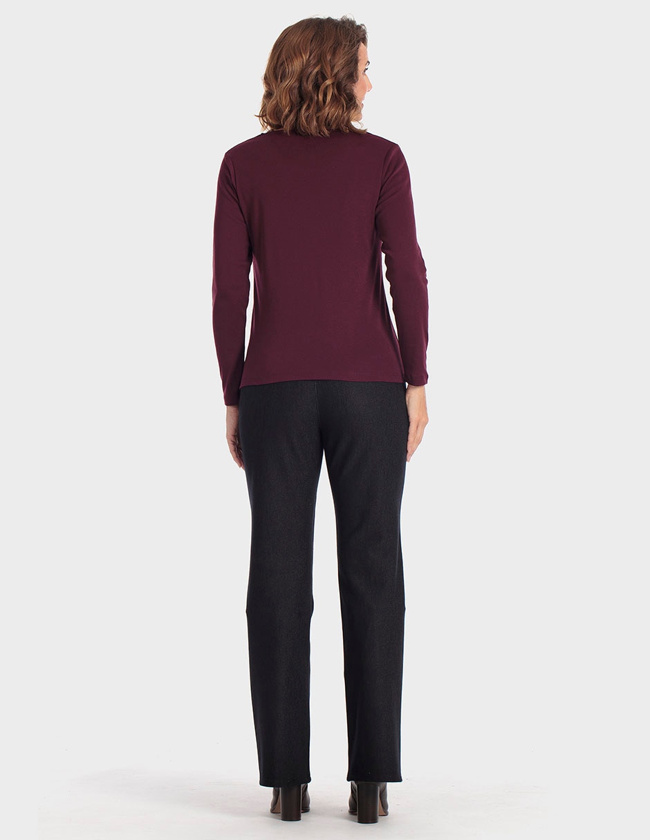 Blusa manga larga para mujer 2