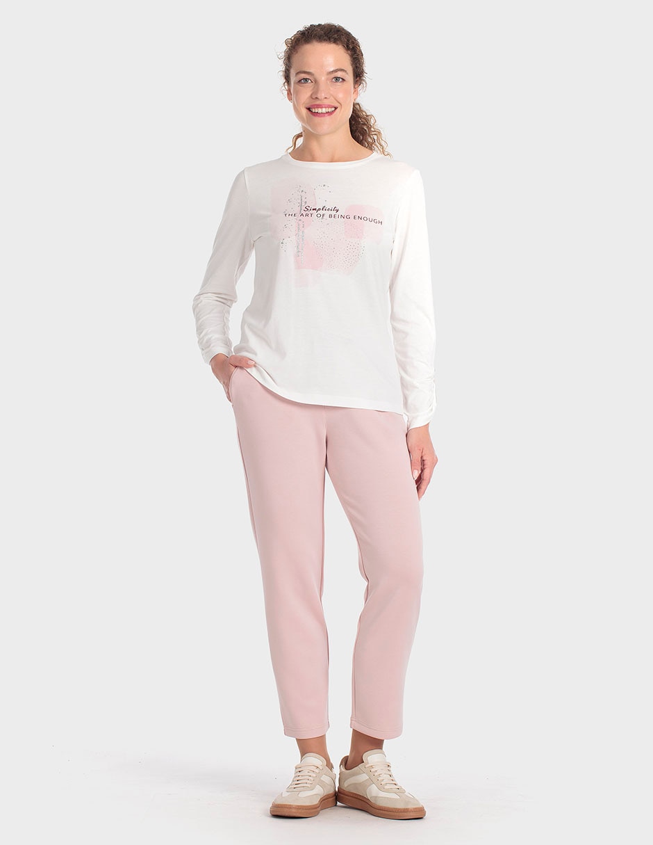 Producto manga larga cuello redondo para mujer 3