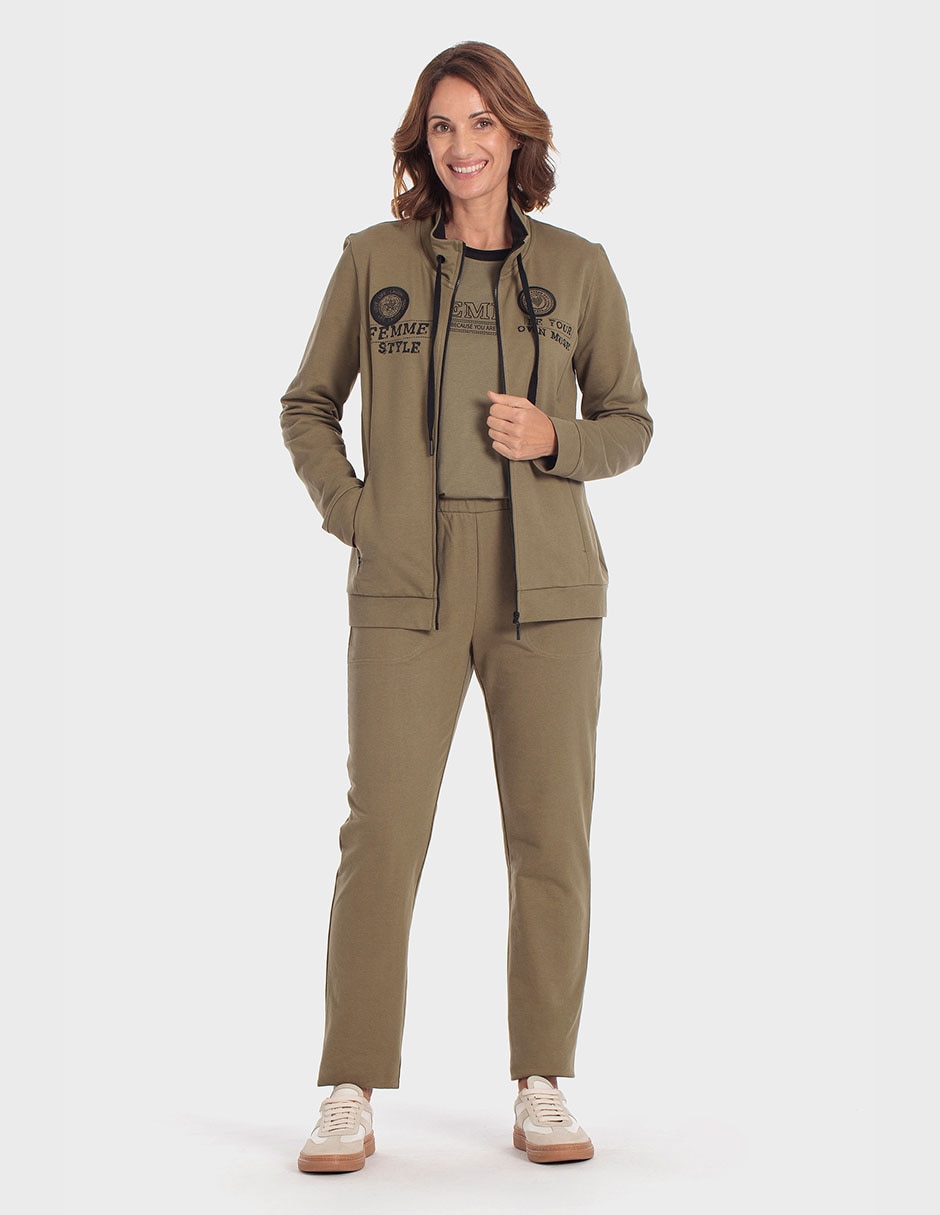 Sudadera con bolsillos para mujer 4