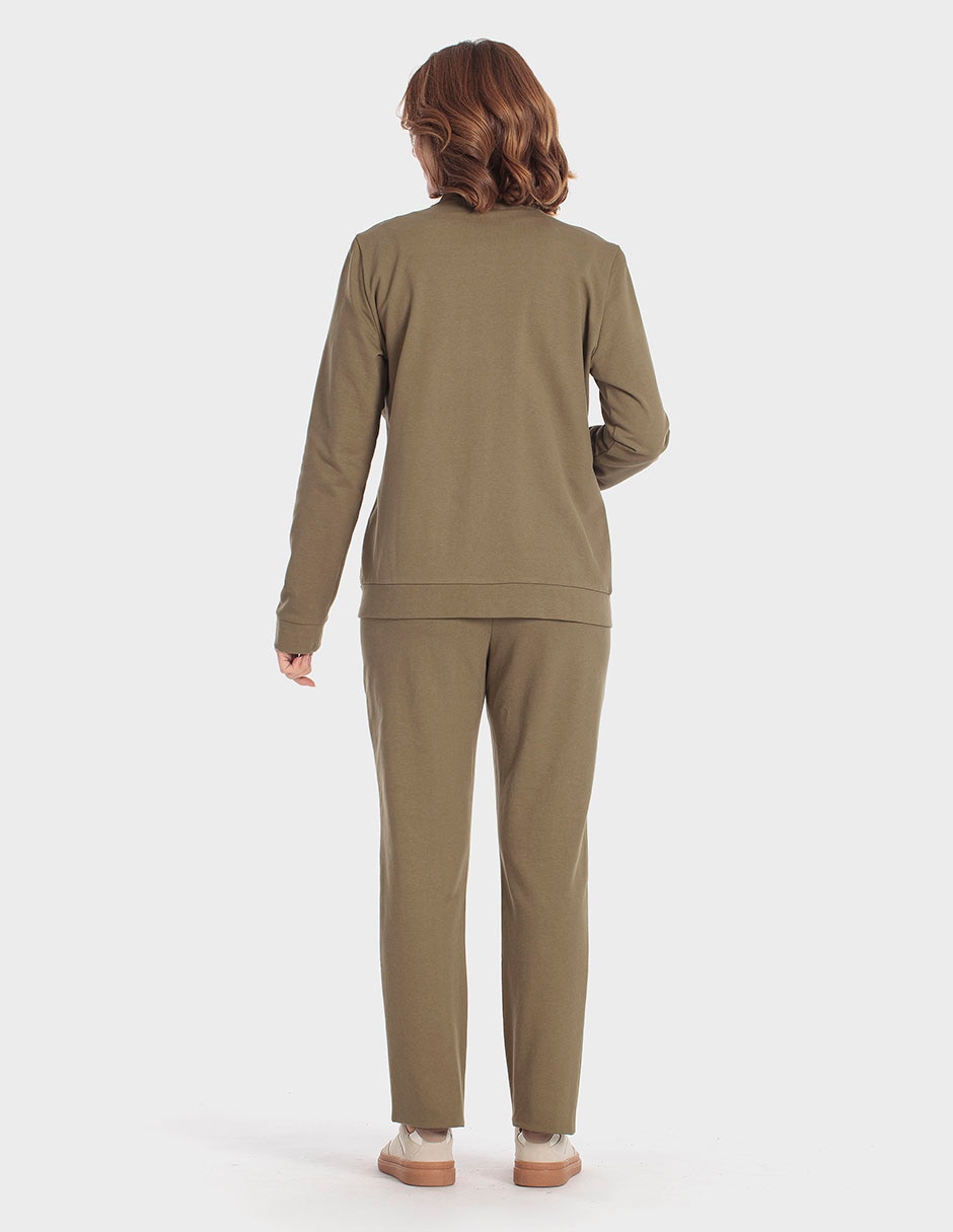 Sudadera con bolsillos para mujer 3