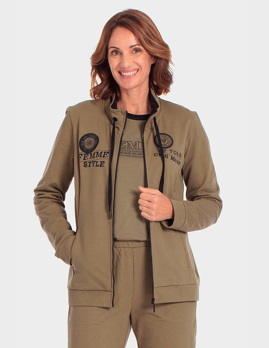 Sudadera con bolsillos para mujer 2