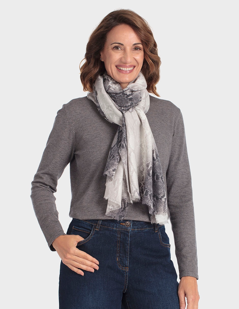 Pashmina estampado animal print para mujer Pashmina estampado animal print para mujer