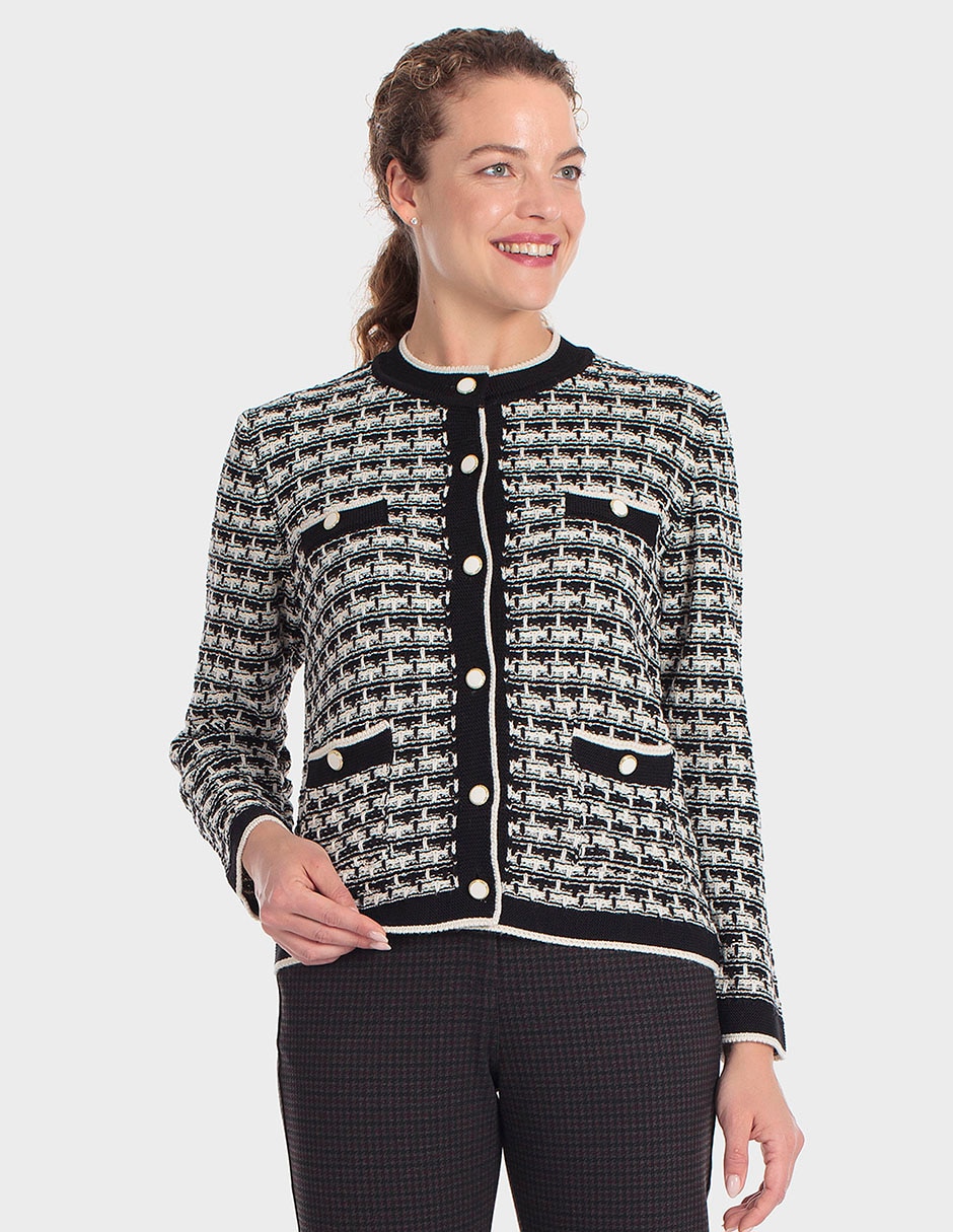 Suéter cuello redondo para mujer Suéter cuello redondo para mujer