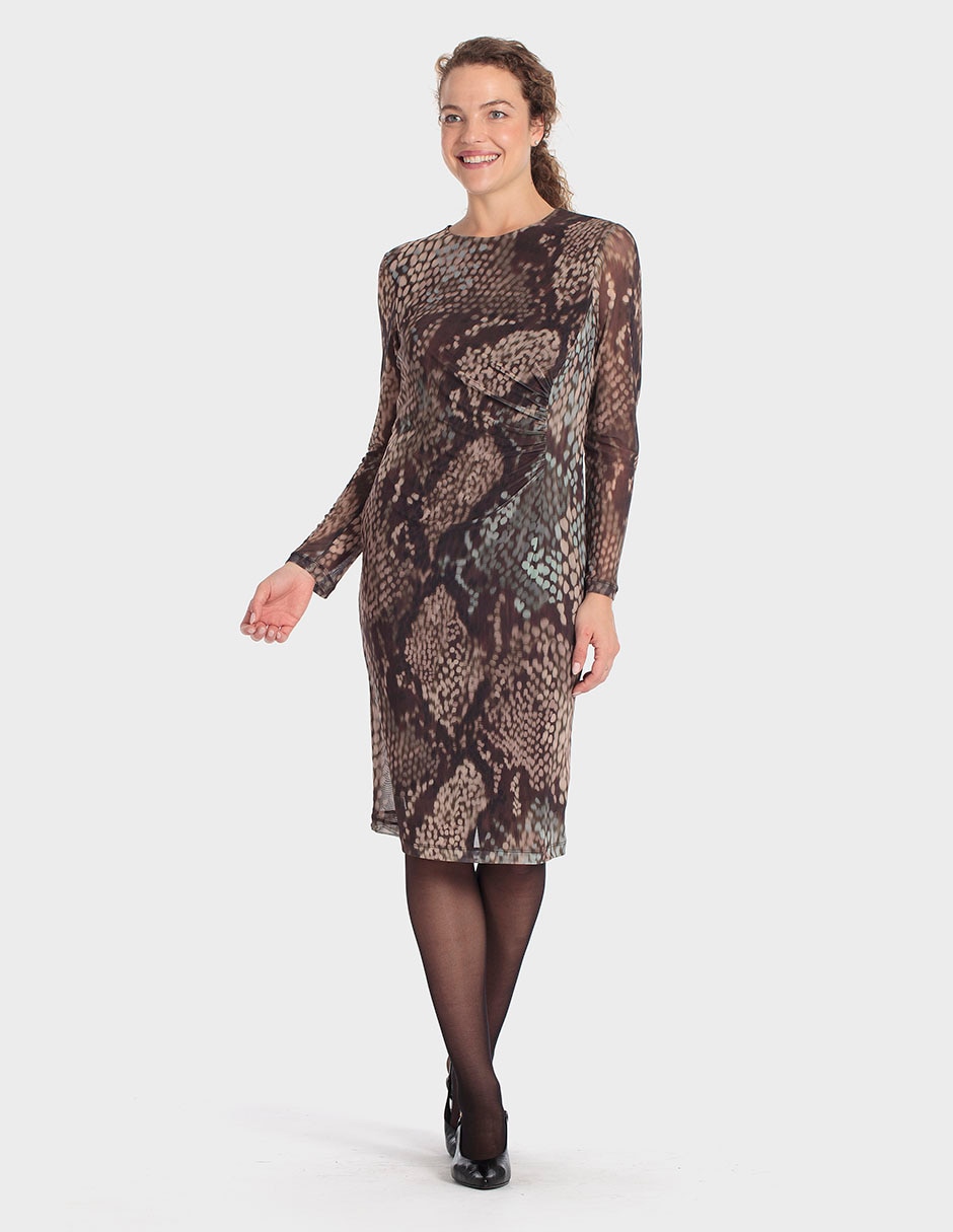 Vestido 3/4 casual para mujer
