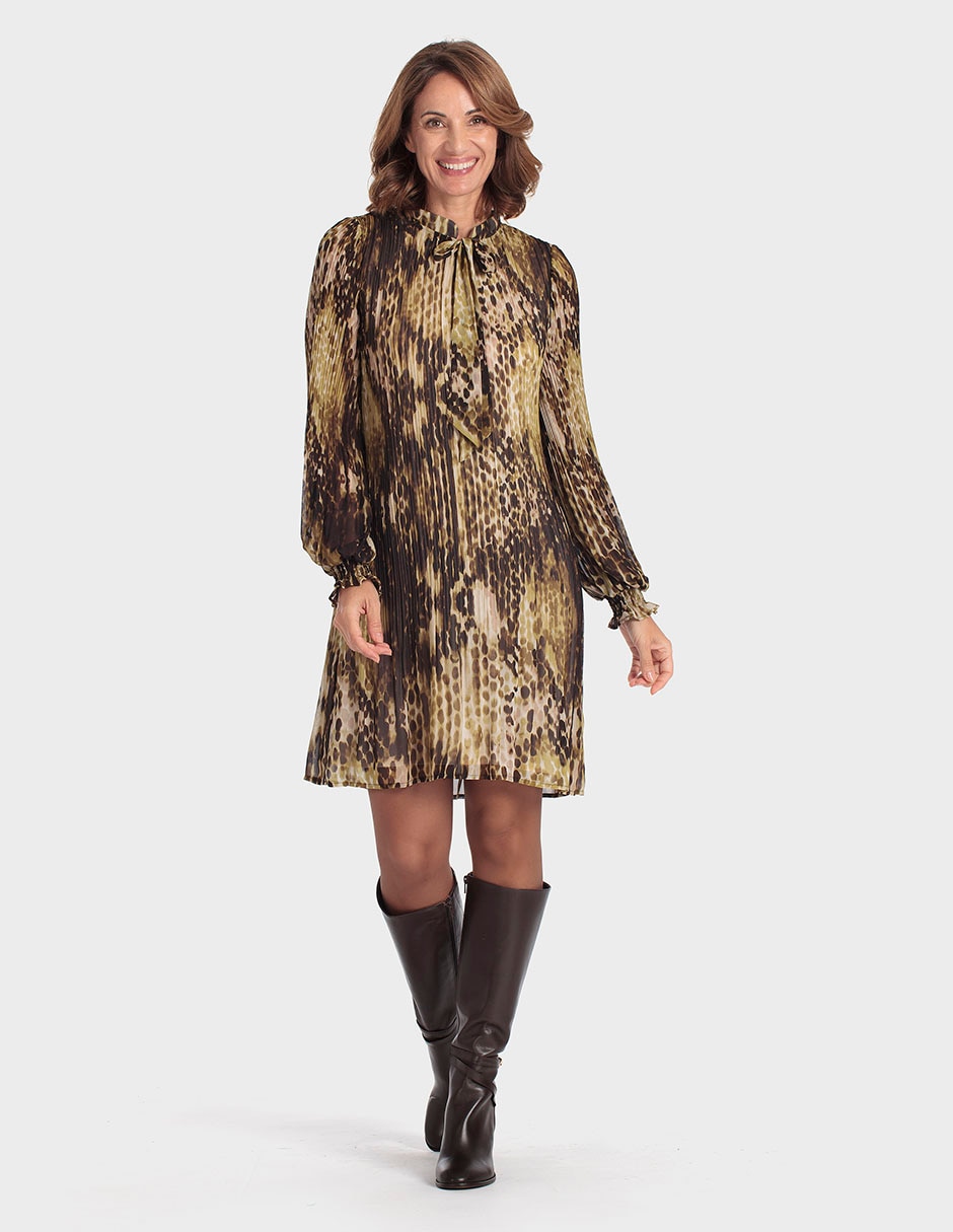 Vestido corto casual para mujer