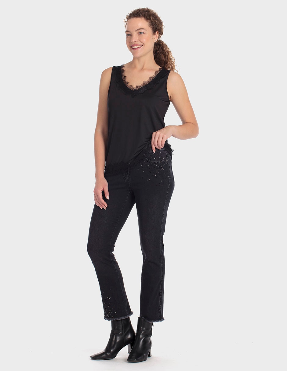 Blusa sin manga para mujer 3