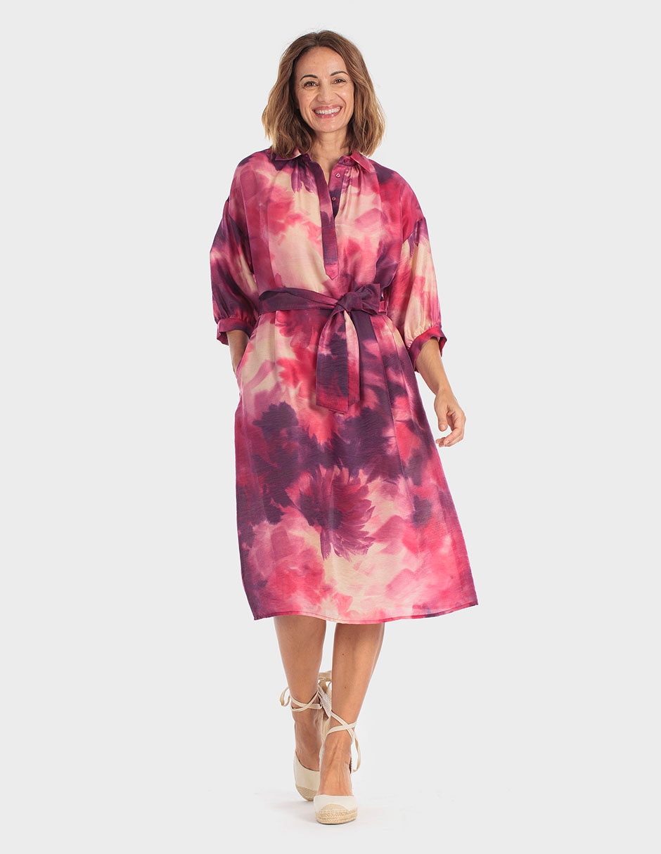 Vestido midi casual para mujer