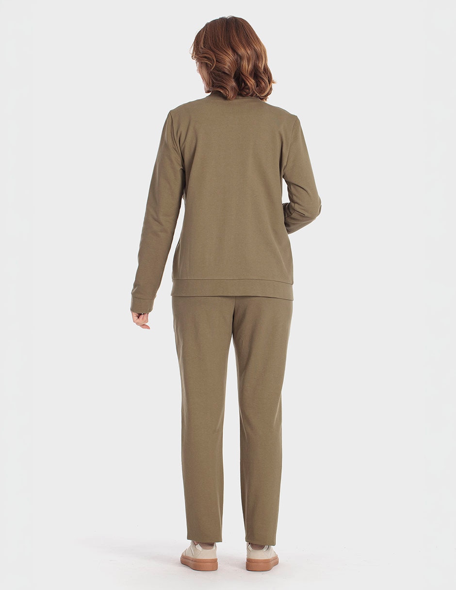 Pants slim elástico para mujer 3