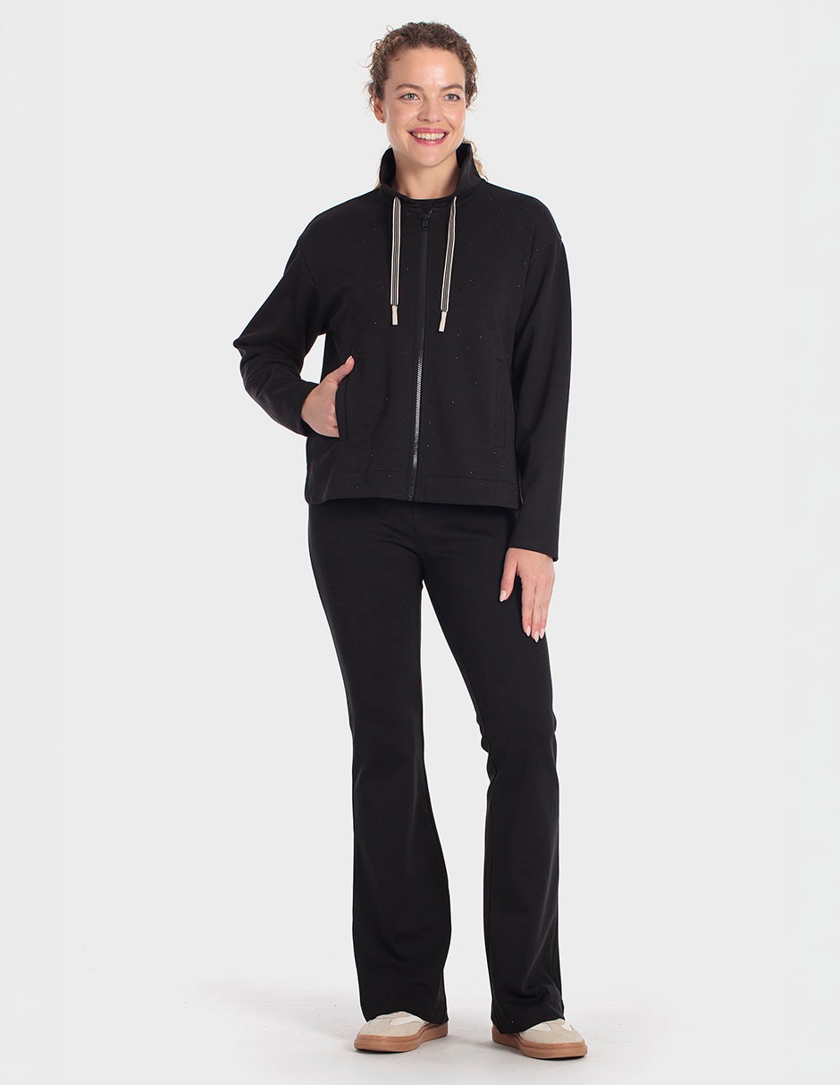 Pants slim con jareta para mujer 3