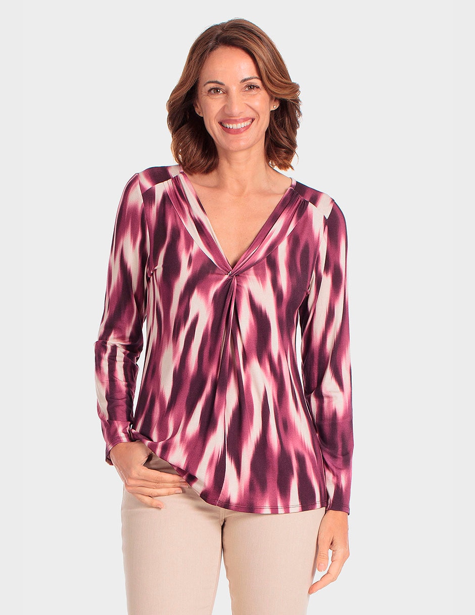 Playera manga larga para mujer Playera manga larga para mujer