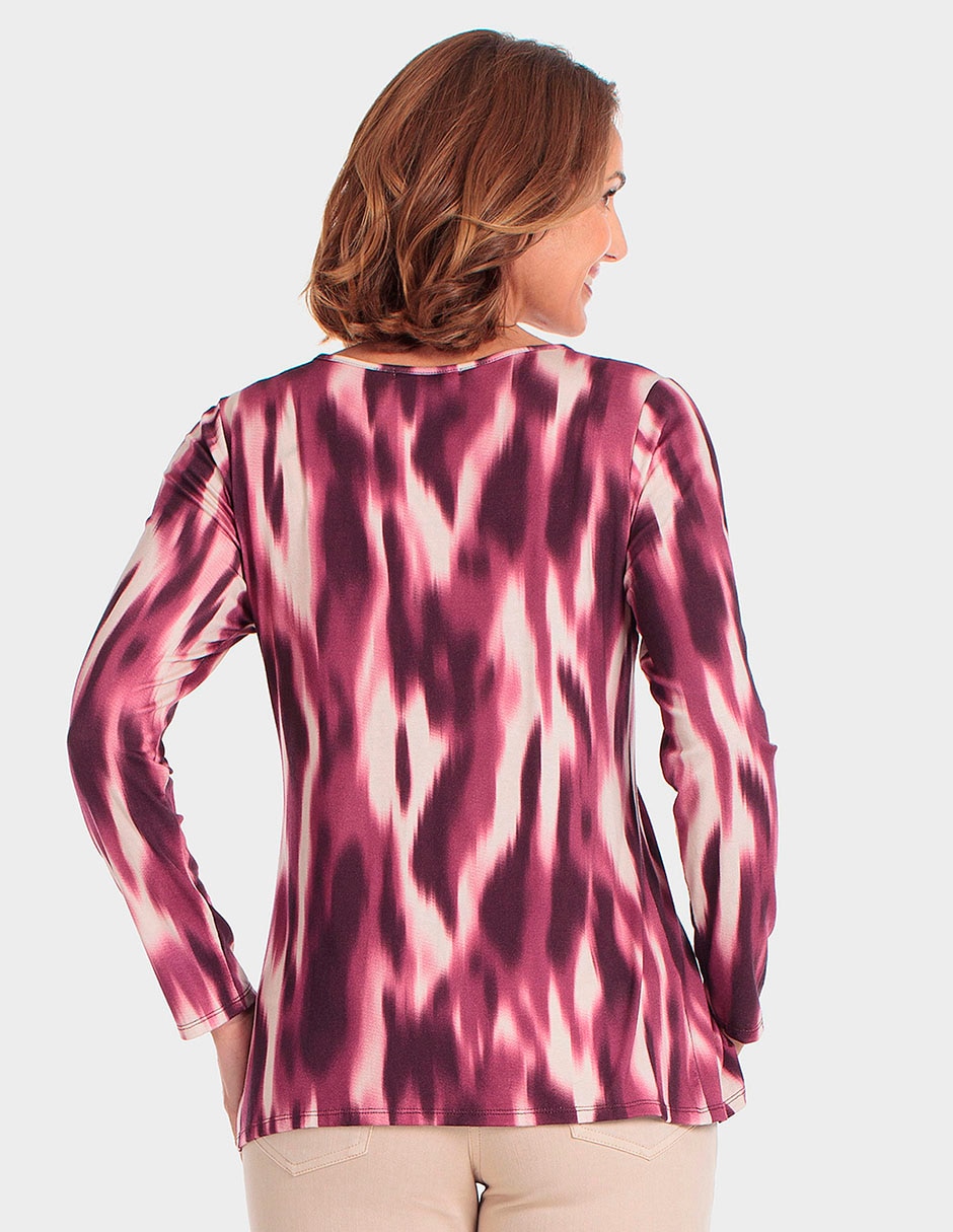 Playera manga larga para mujer 4