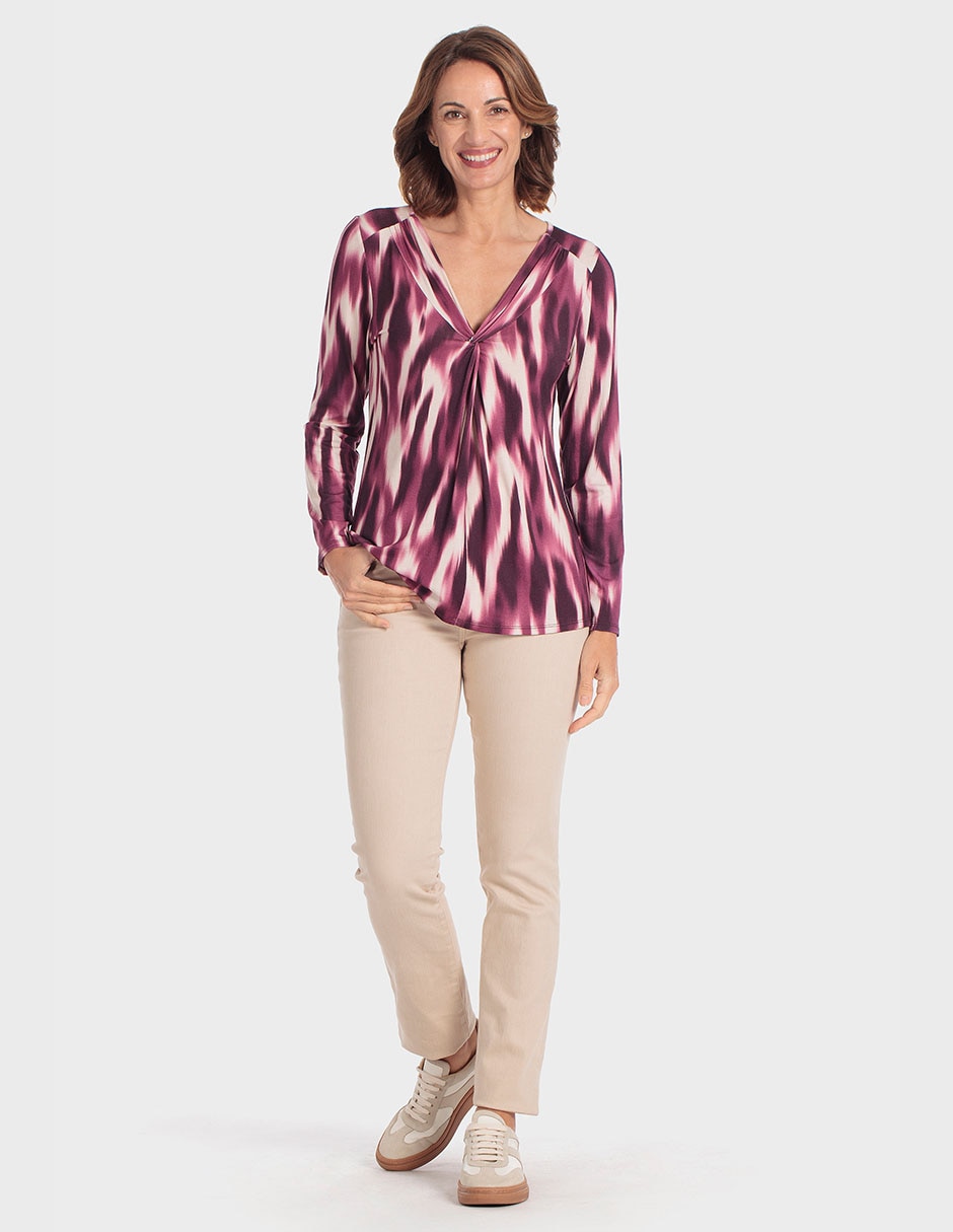 Playera manga larga para mujer 3