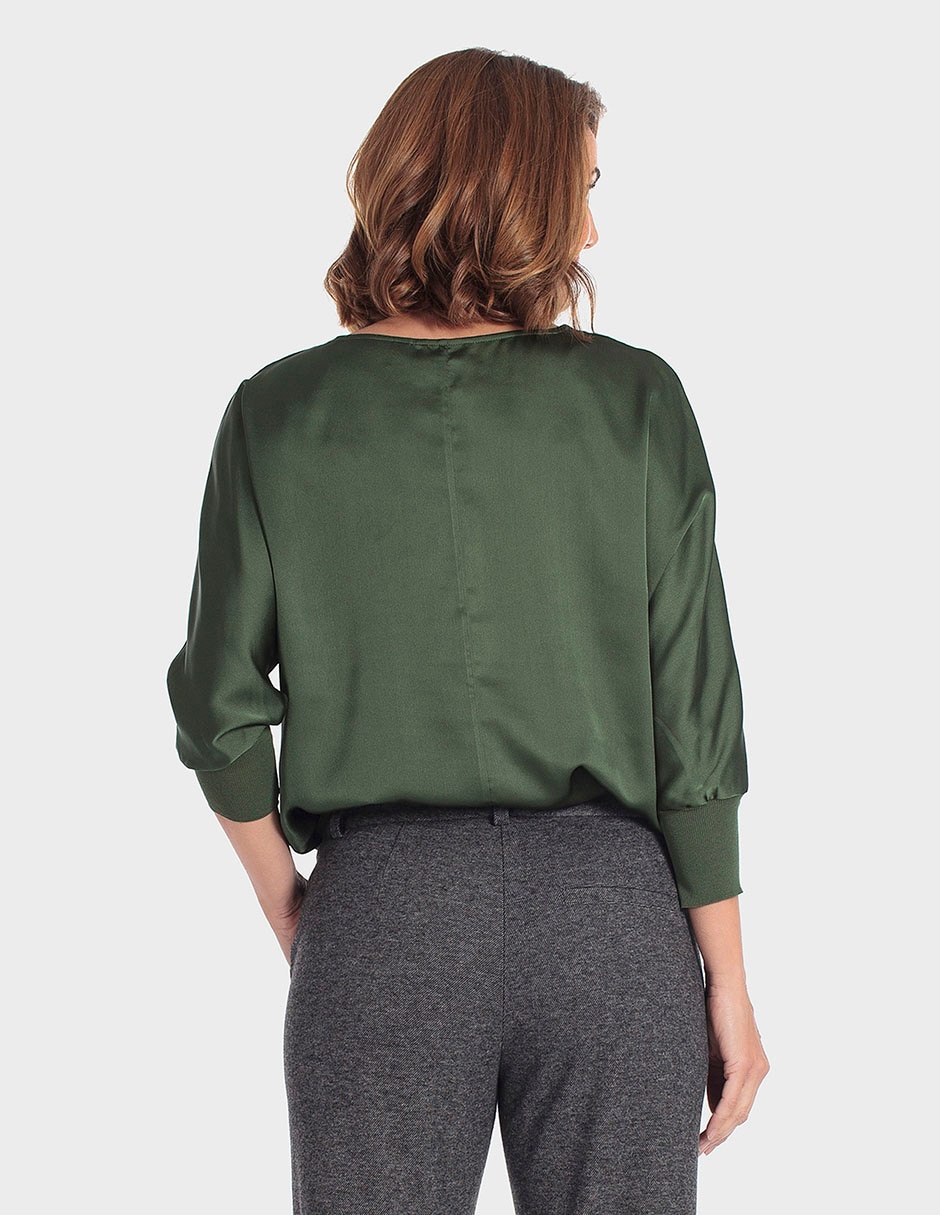Blusa manga 3/4 para mujer 2