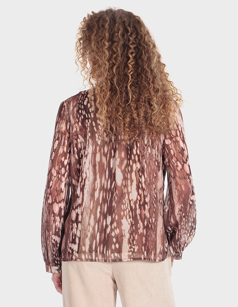 Blusa manga larga para mujer 2