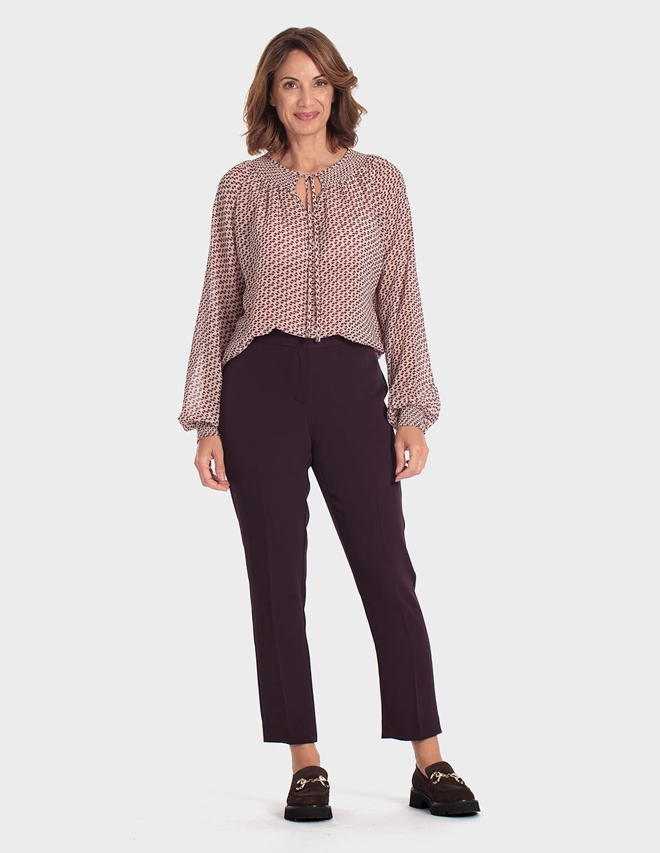 Blusa manga larga para mujer 4