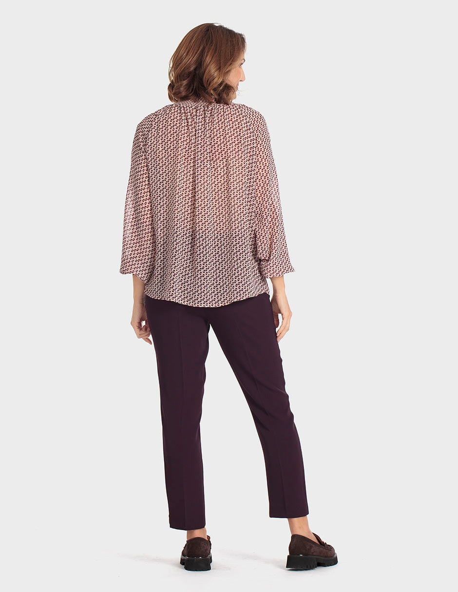 Blusa manga larga para mujer 5