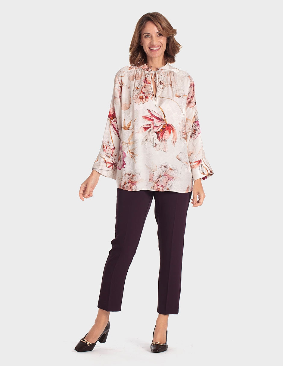 Blusa manga larga para mujer 3