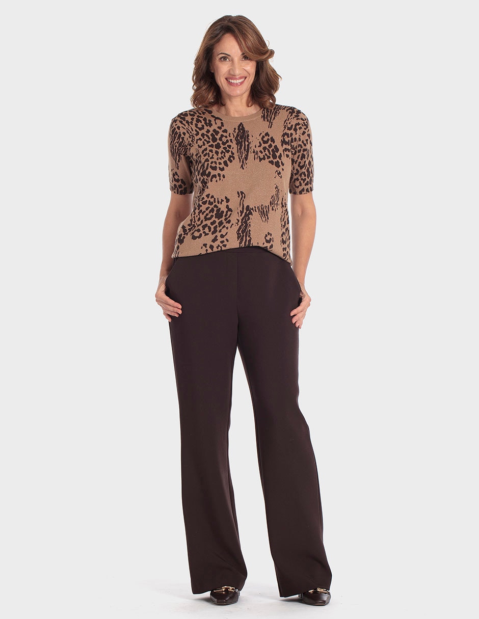 Suéter cuello redondo para mujer 3