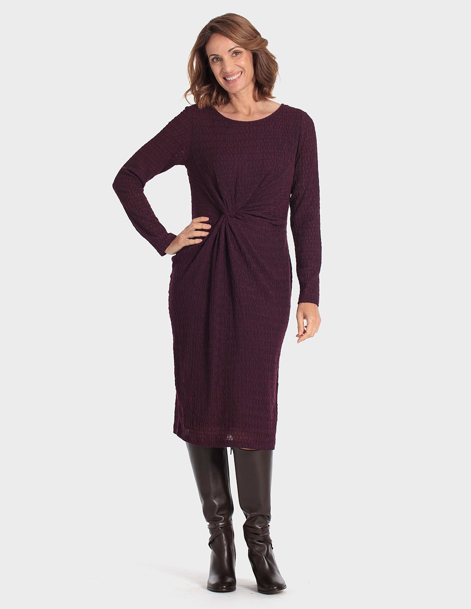 Vestido midi casual para mujer