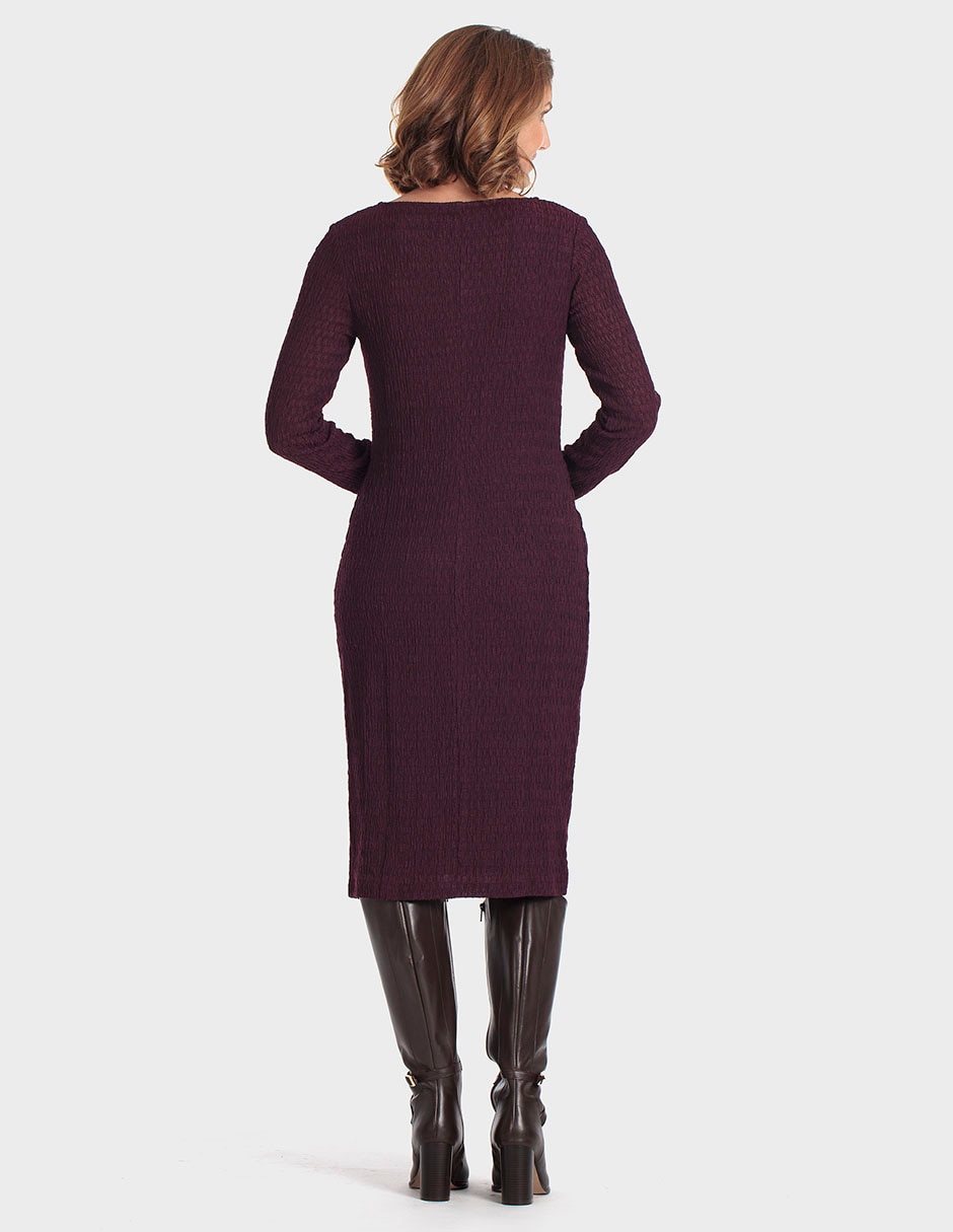 Vestido midi casual para mujer