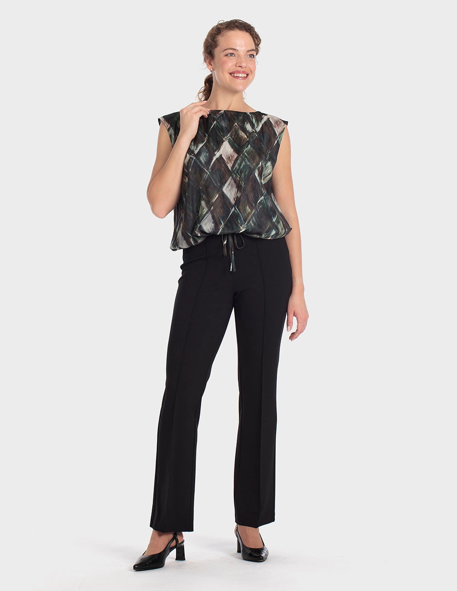 Blusa sin manga para mujer 4